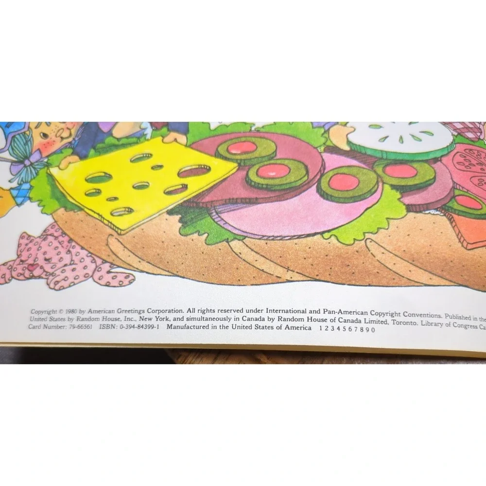 Strawberry Shortcakes Cooking Fun Vintage 1980 Cookbook Random House 1st edition